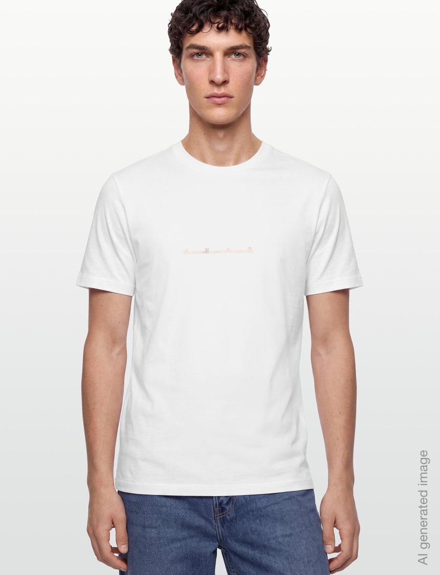 HUGO - Datri - kortärmade t-shirts - white - 3