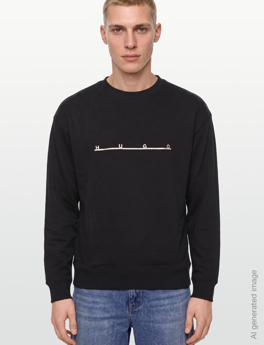 HUGO - Datrisweat - sweatshirts - black - 3