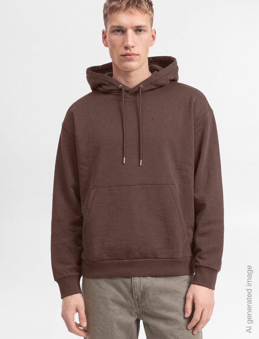 HUGO - Devrohood - hættetrøjer - brown overflow - 3
