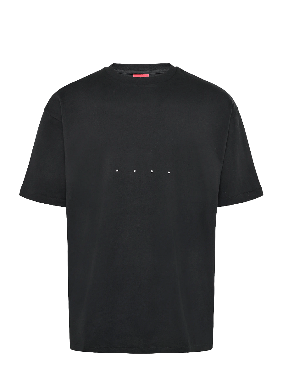 HUGO - Devrolo - kortärmade t-shirts - black - 0