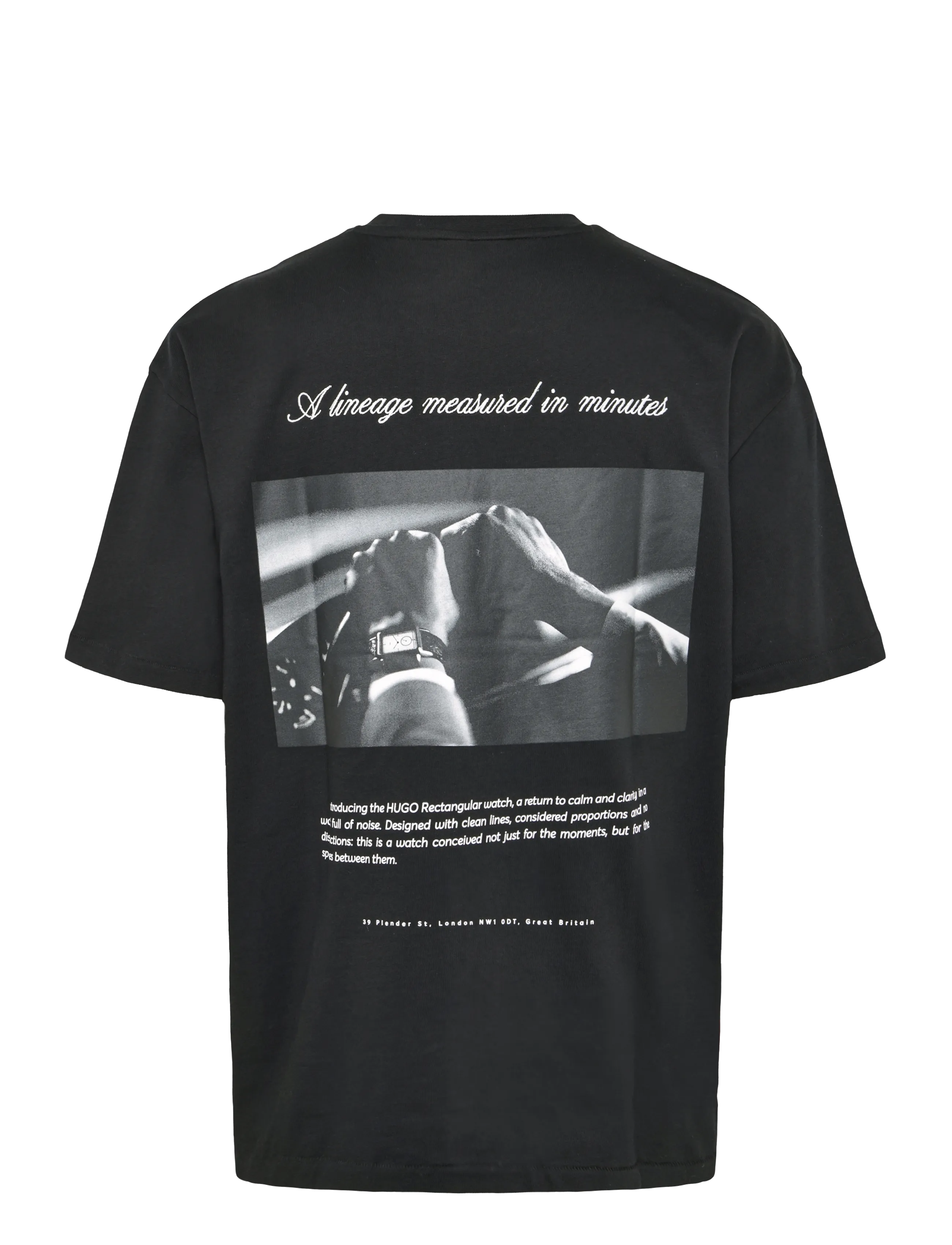 HUGO - Devrolo - kortärmade t-shirts - black - 1