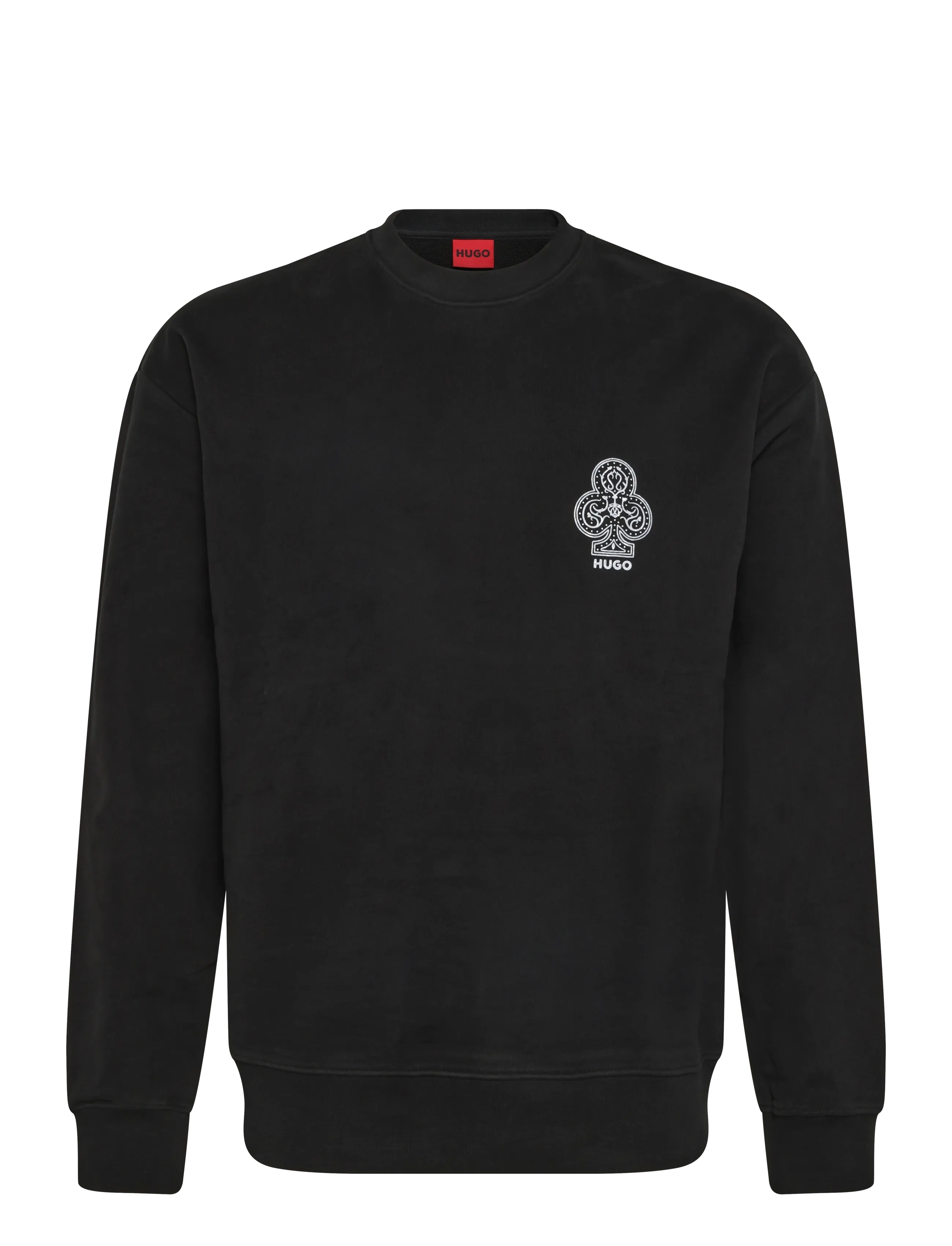 HUGO Duloslong - Dressipluusid ja pusad - BLACK / black