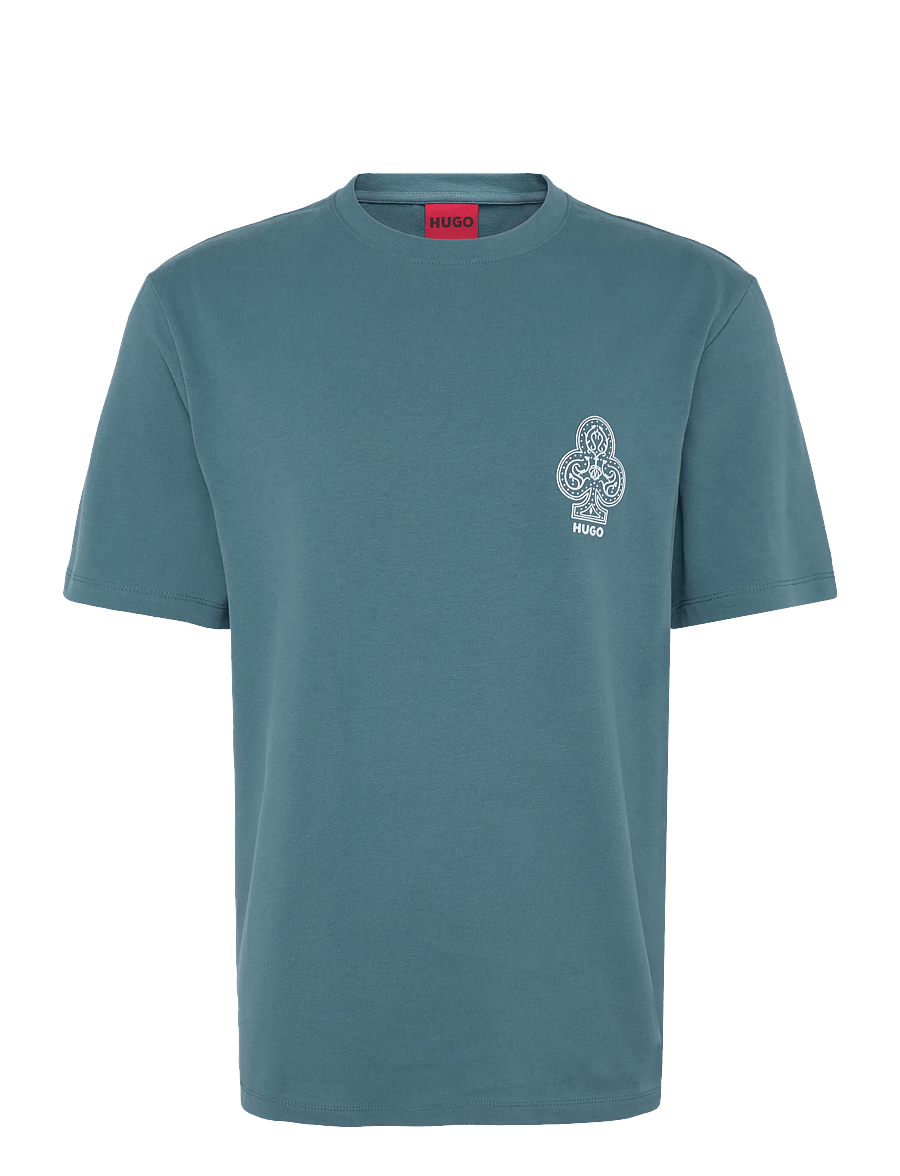 HUGO - Dulos - kurzärmelige t-shirts - turquoise/aqua - 0