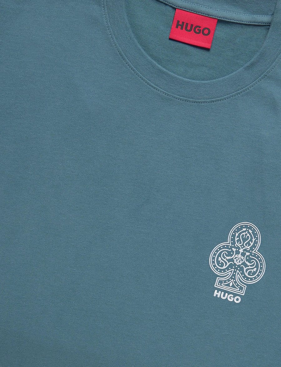 HUGO - Dulos - kurzärmelige t-shirts - turquoise/aqua - 2