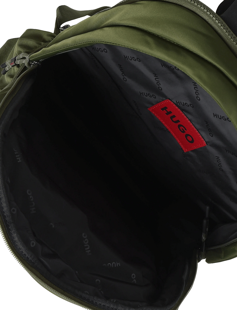 HUGO - AYDEN_New_Backpack - osta olukorra järgi - open green - 3