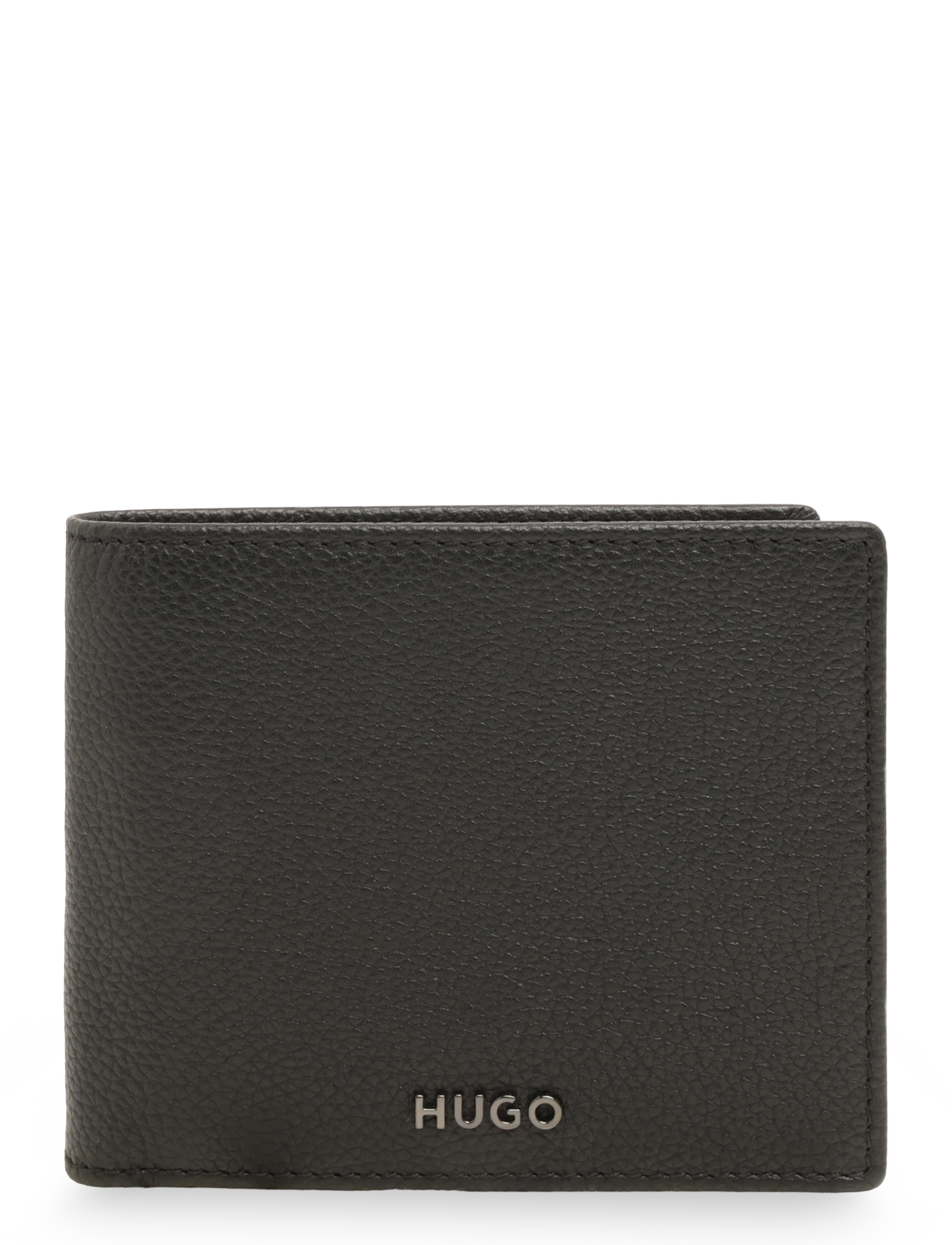 HUGO HUKE_Trifold - Portemonnaies & Kartenetuis - BLACK / black