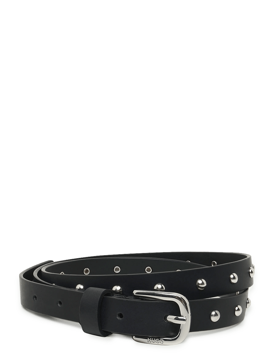 HUGO - Nyna-Studs_Sz20 - casual belts - black - 0