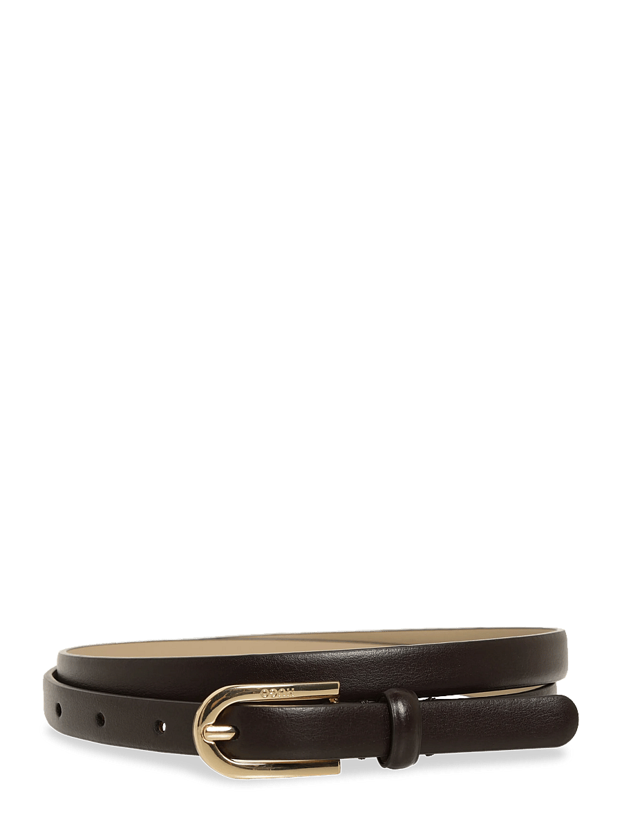 HUGO - Nayara-G_Sz15 - nahkrihmad - dark brown - 0