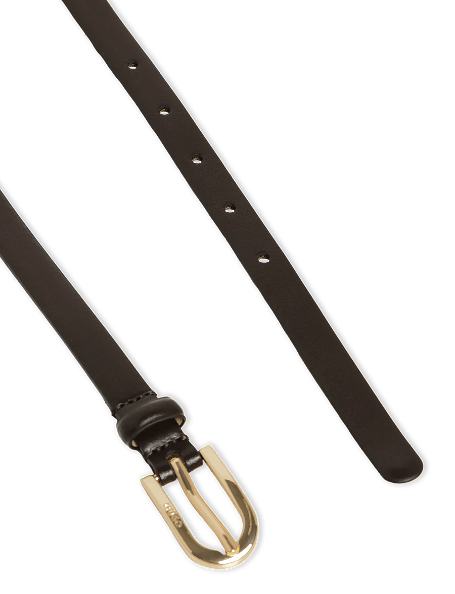HUGO - Nayara-G_Sz15 - nahkrihmad - dark brown - 1