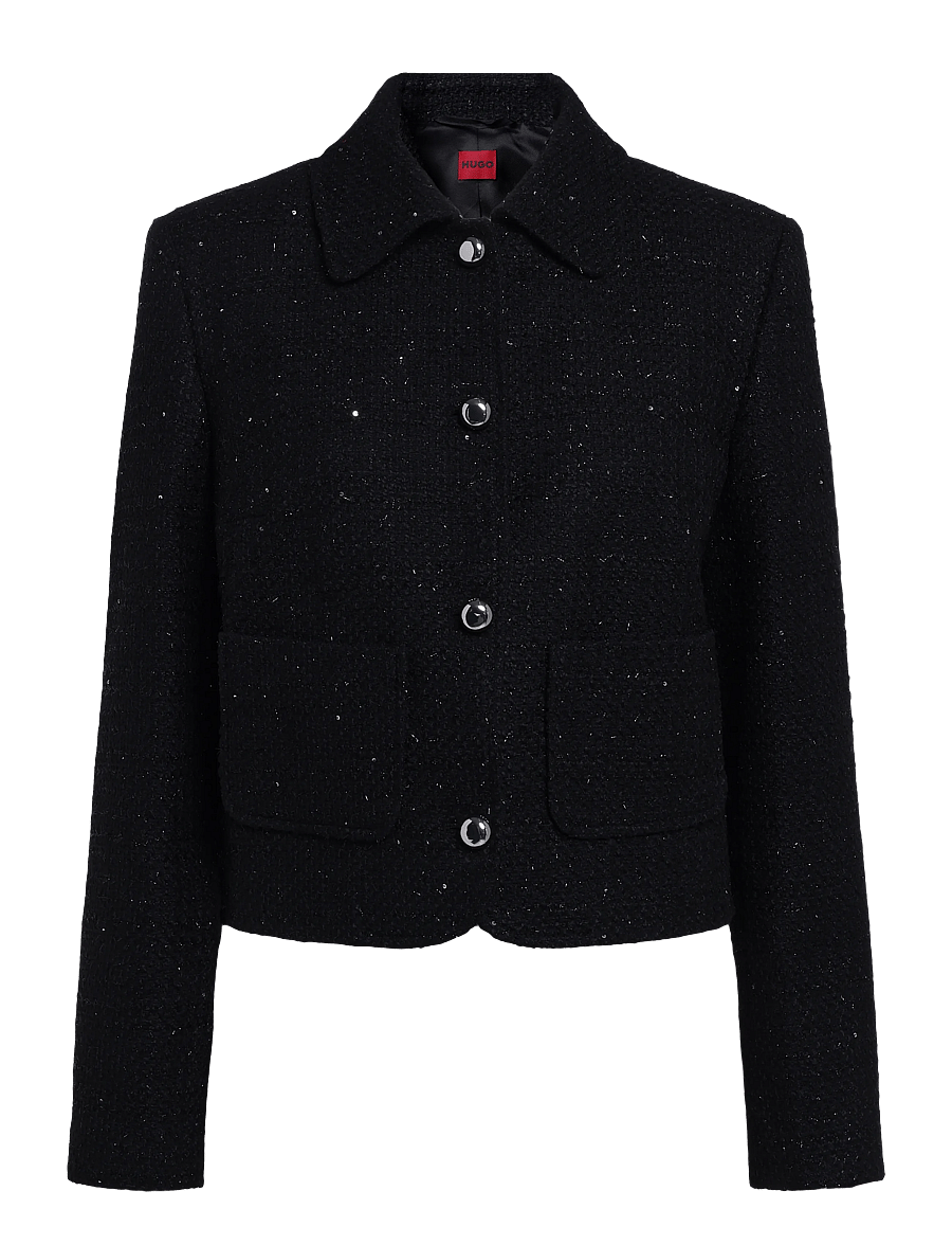 HUGO - Agesina - korta kavajer - black - 0