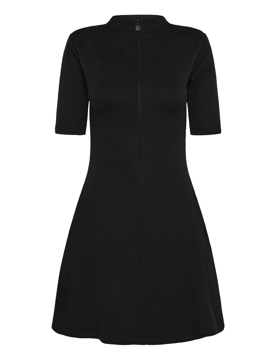 HUGO - Nuvelle - short dresses - black - 0