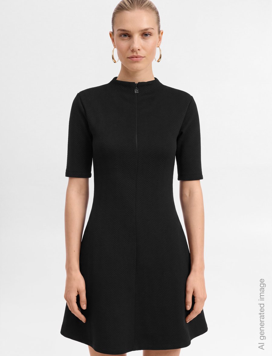 HUGO - Nuvelle - short dresses - black - 3