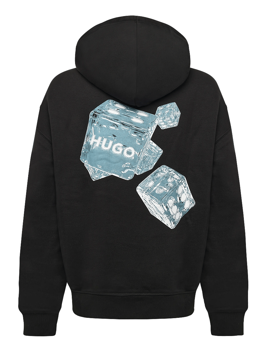 HUGO - Dewerhood - kapuzenpullover - black - 1