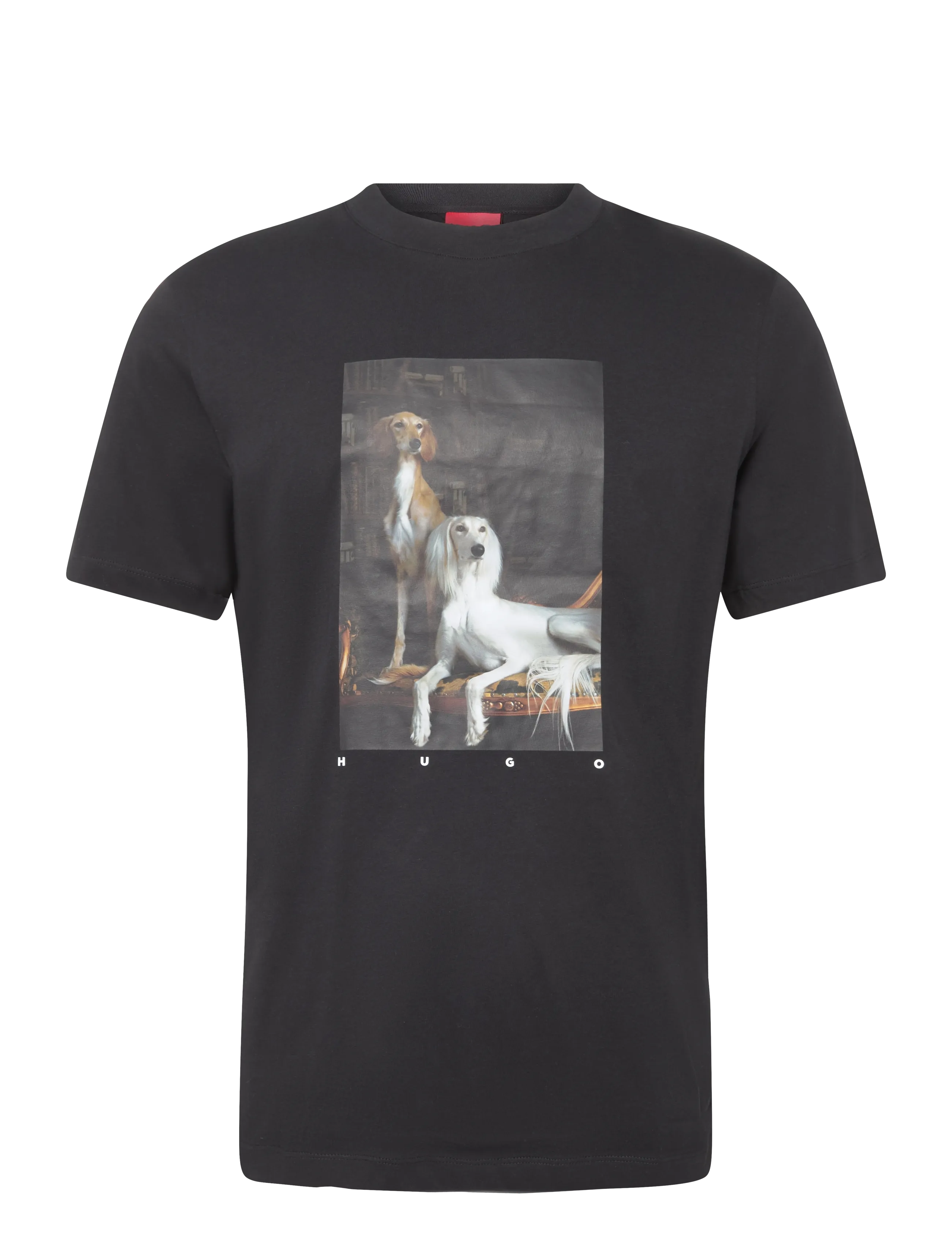 HUGO Daffilo - Kortärmade t-shirts - BLACK / black