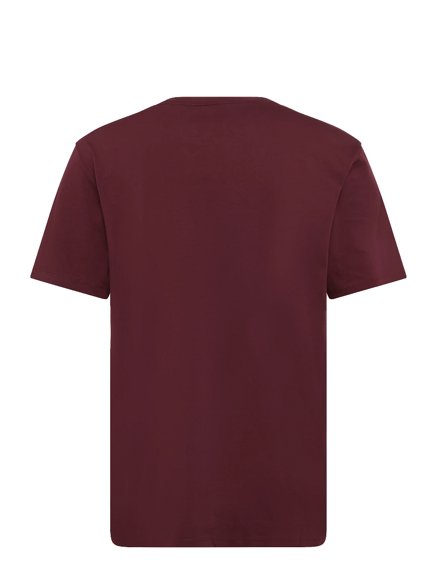 HUGO - Dahr - kurzärmelige t-shirts - dark pink - 1