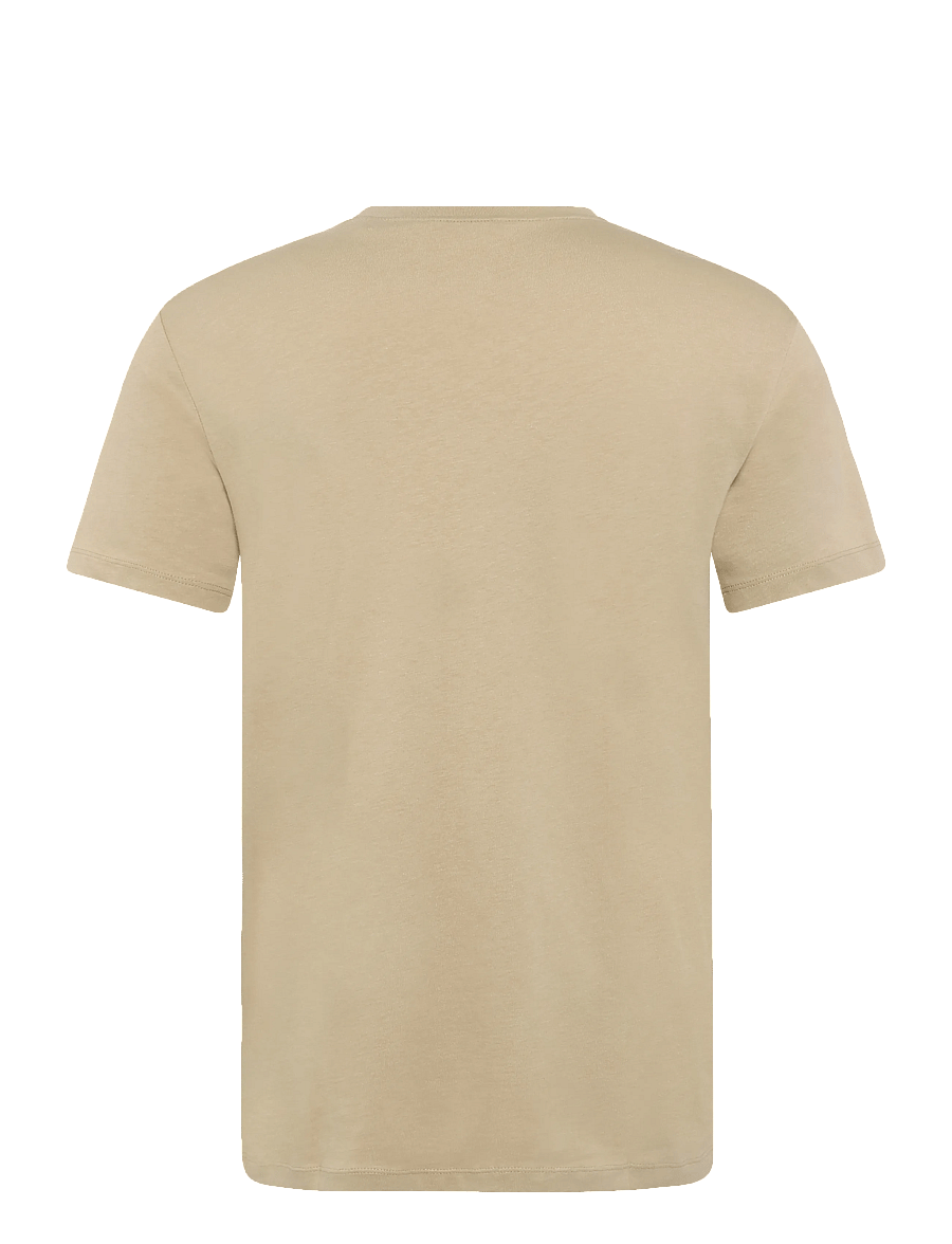 HUGO - Dahr - kurzärmelige t-shirts - medium beige - 1