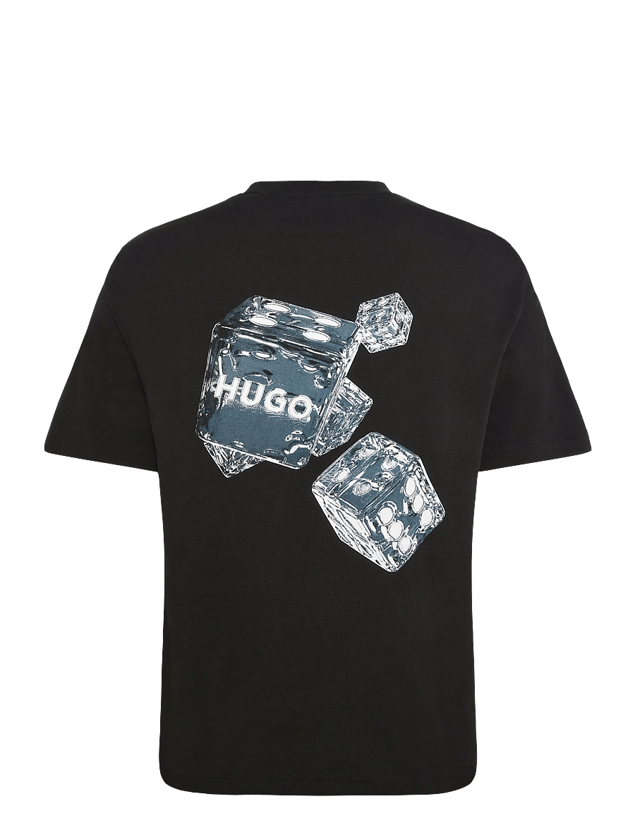 HUGO - Doudi - kortærmede t-shirts - black - 1