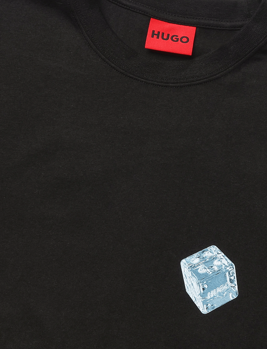 HUGO - Doudi - kortærmede t-shirts - black - 2