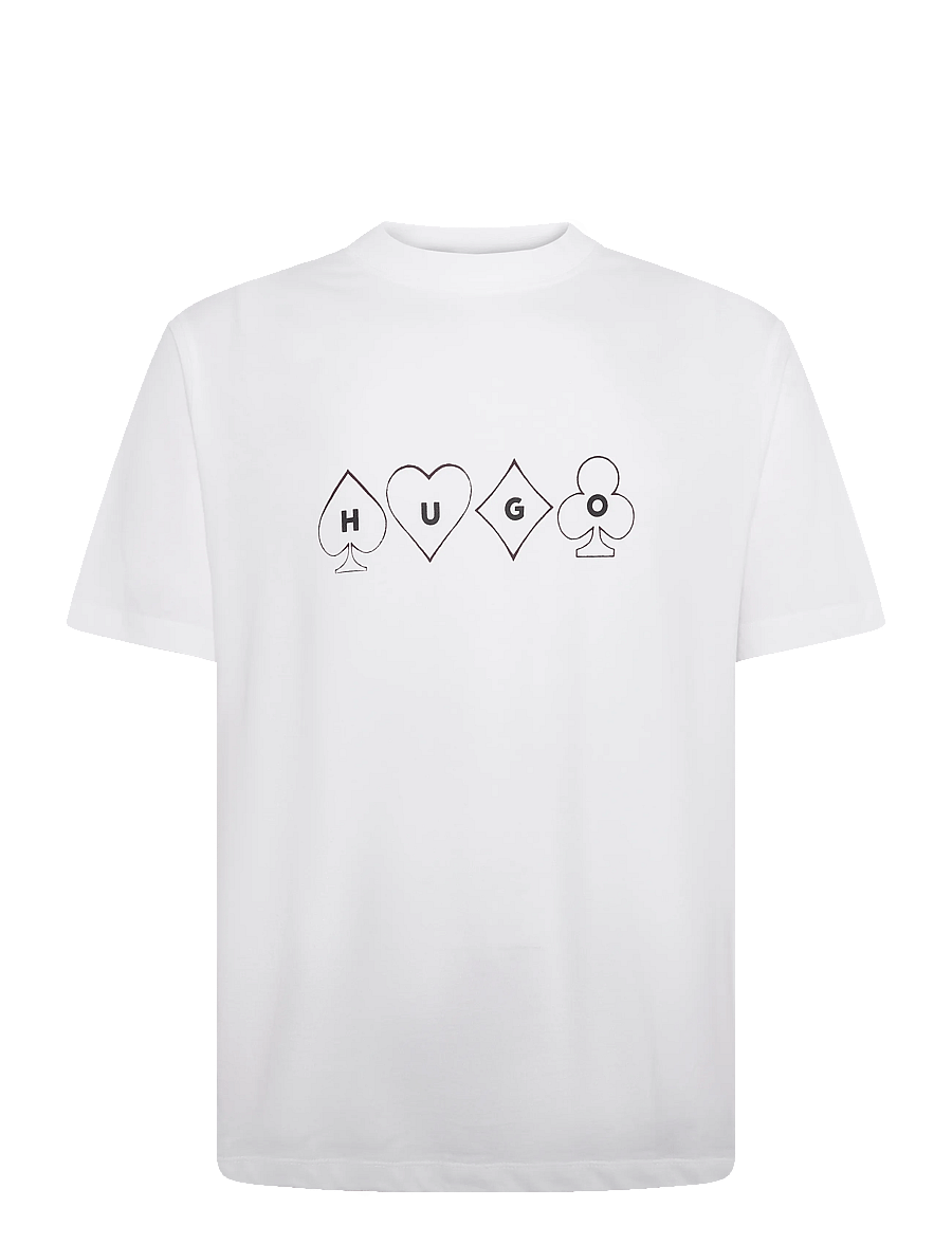 HUGO - Doudi - kortærmede t-shirts - white - 0