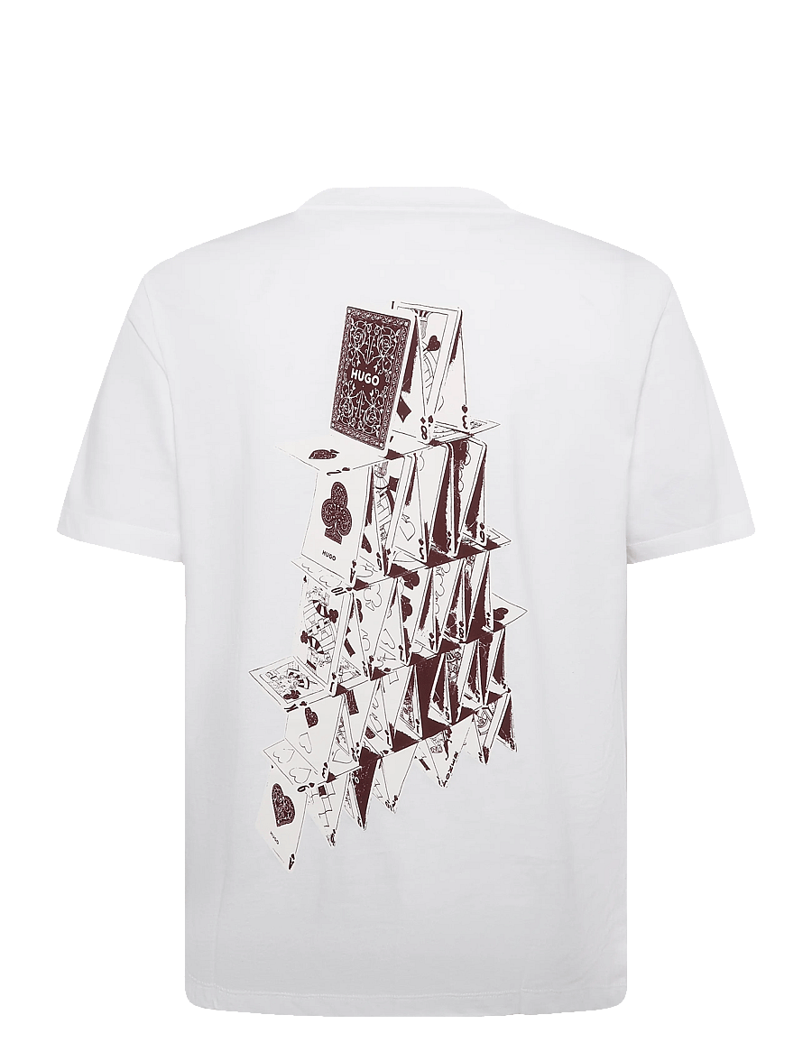 HUGO - Doudi - kortærmede t-shirts - white - 1