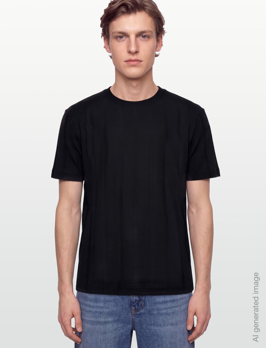 HUGO - Dalipos - kortärmade t-shirts - black - 3