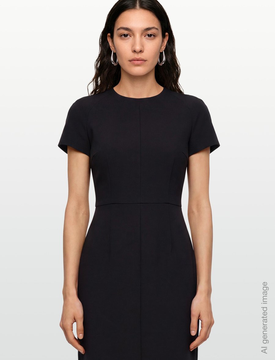 HUGO - Keni - midiklänningar - black - 3