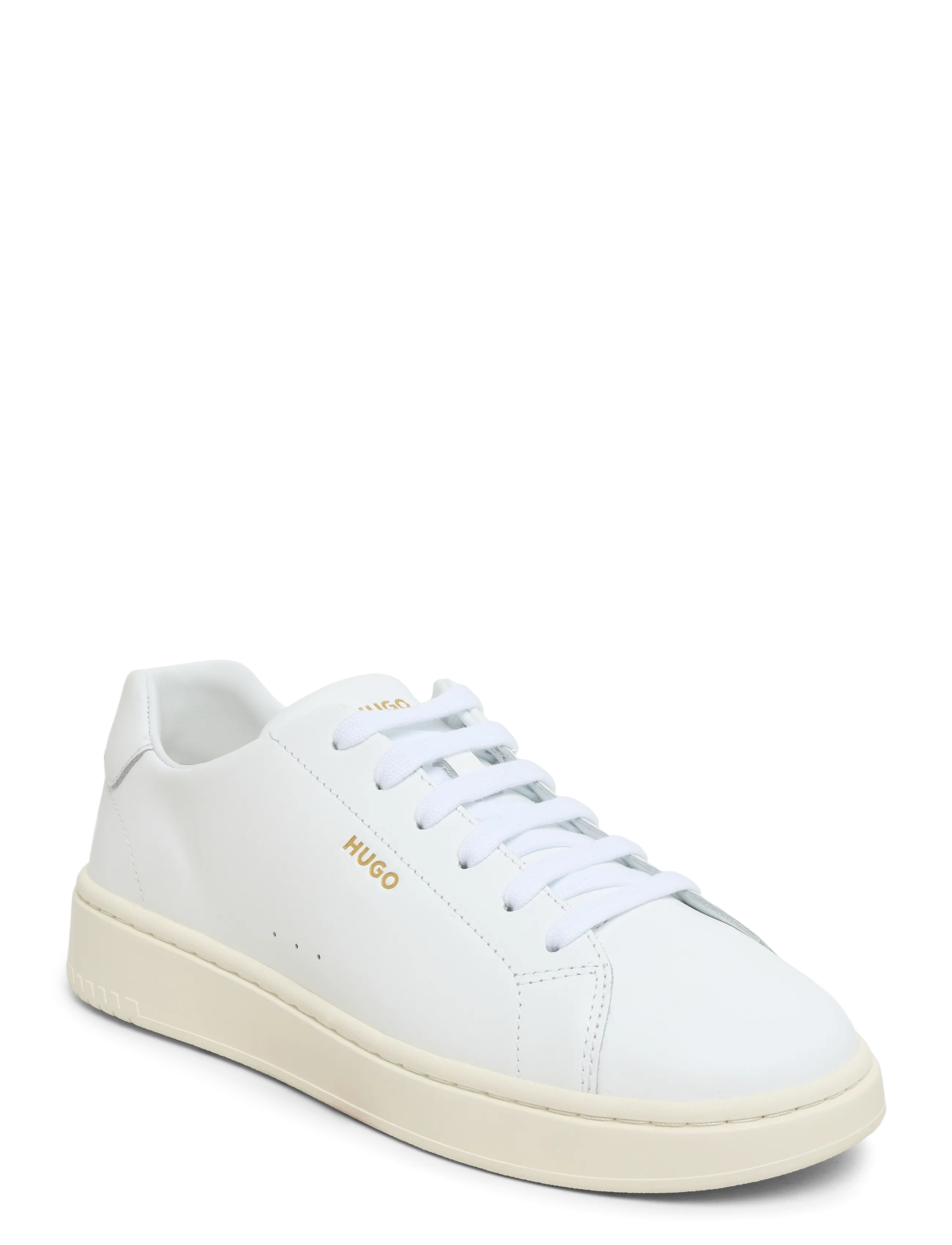 HUGO Neston_tenn_fllt - Sneaker - WHITE / white