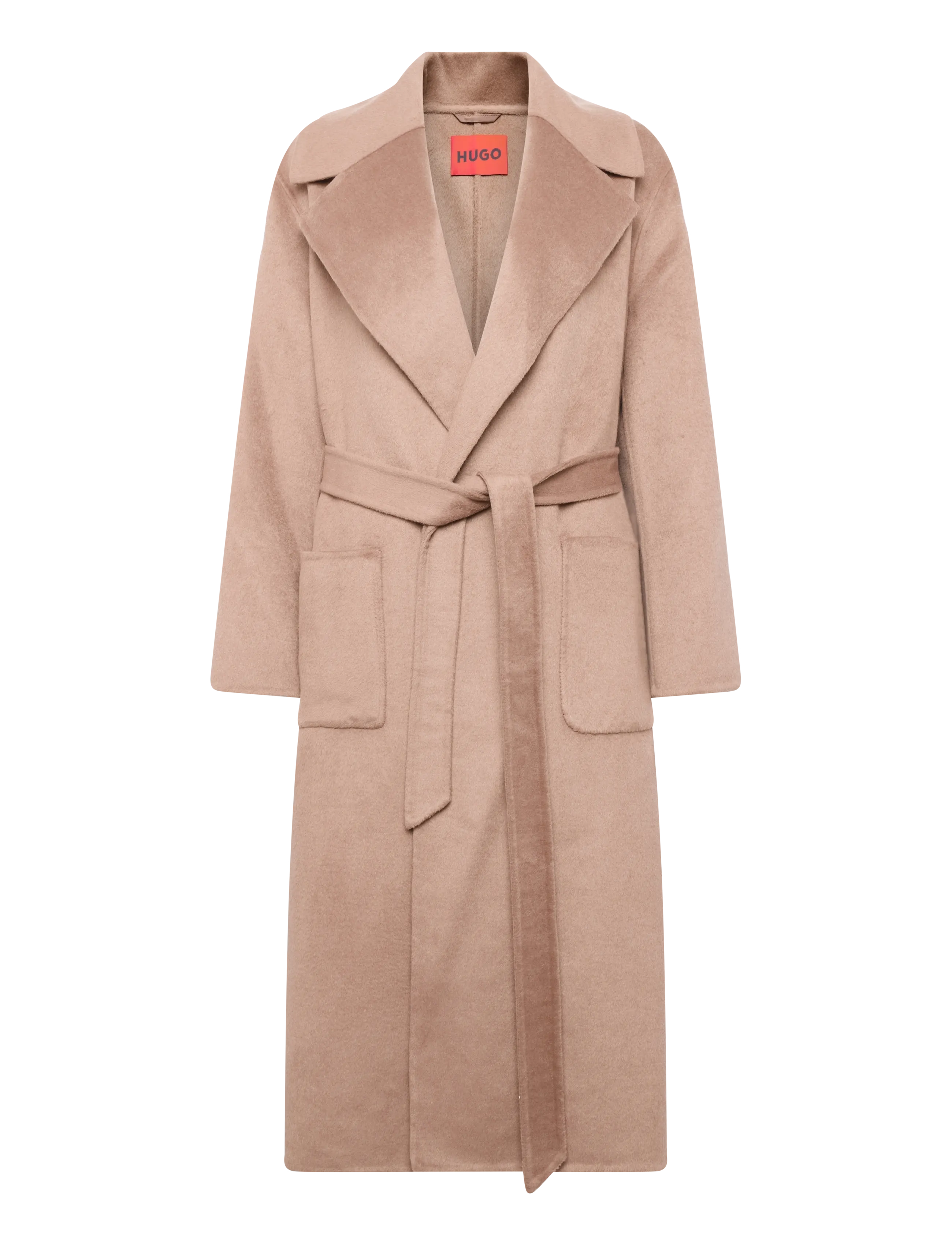 HUGO Morgi-1_DF - Coats - BROWN OVERFLOW / brown