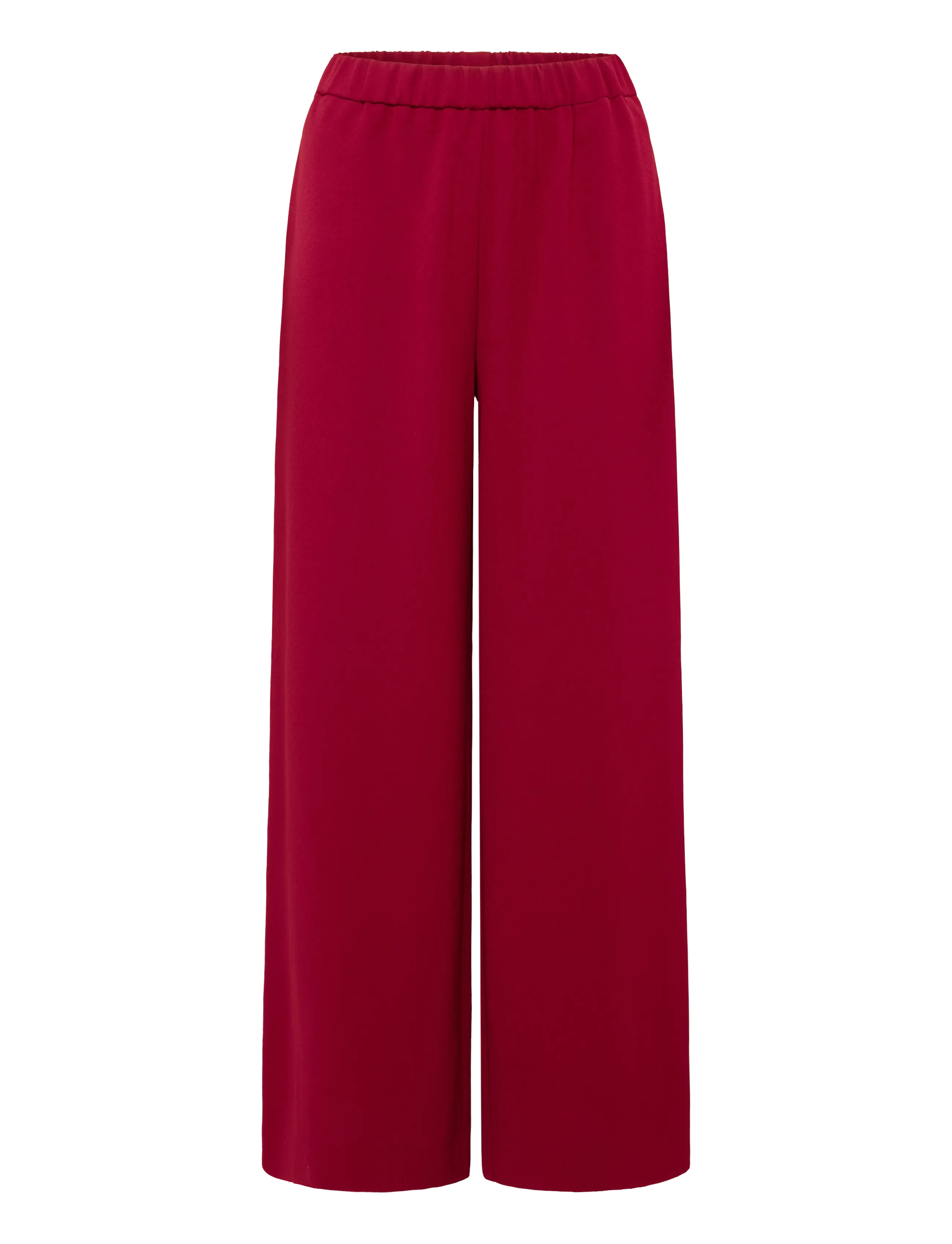 HUGO Hasine - Wide leg trousers - OPEN RED / red