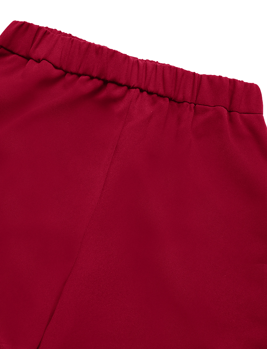 HUGO - Hasine - hosen mit weitem bein - open red - 2