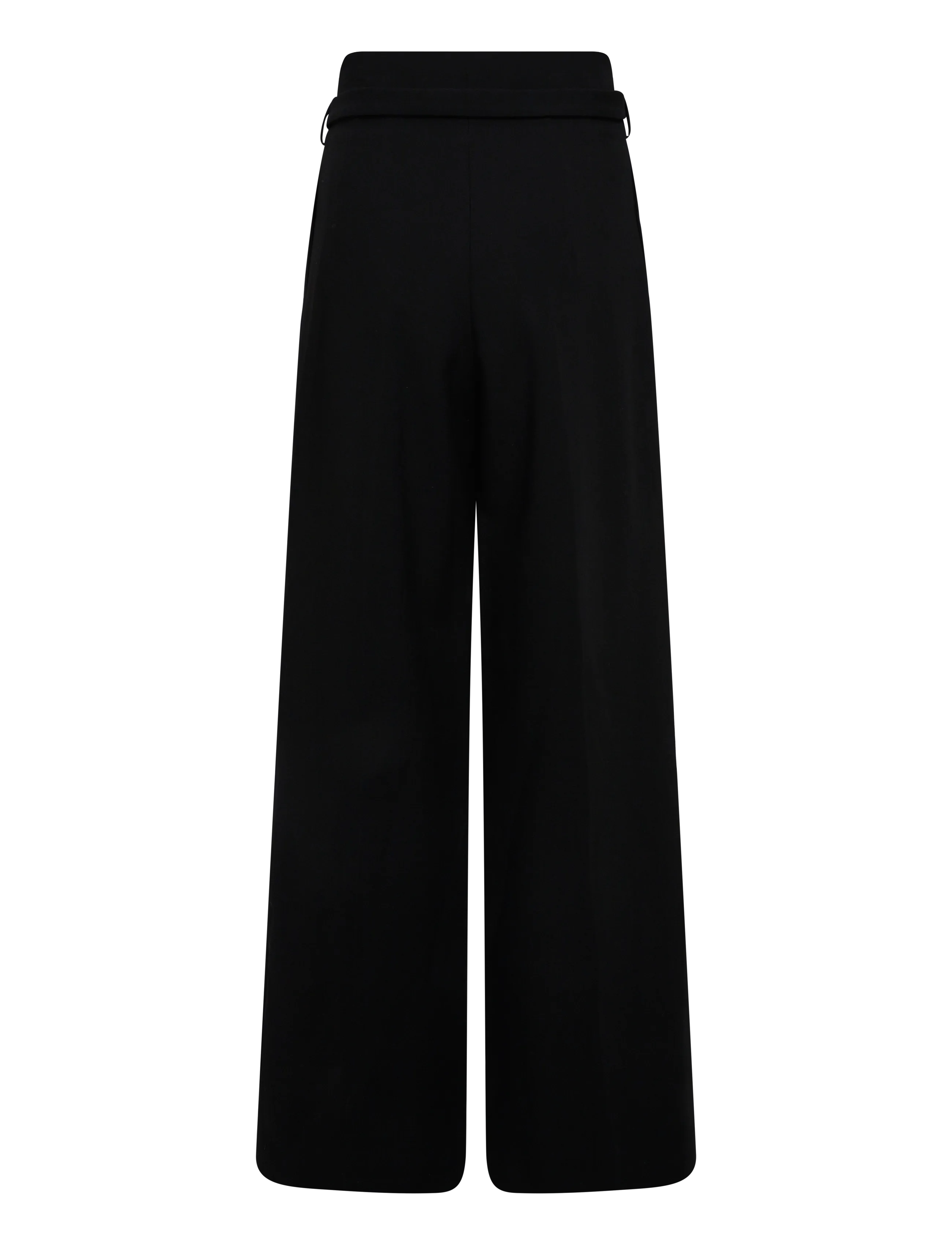 HUGO - Halmea - wide leg trousers - black - 1