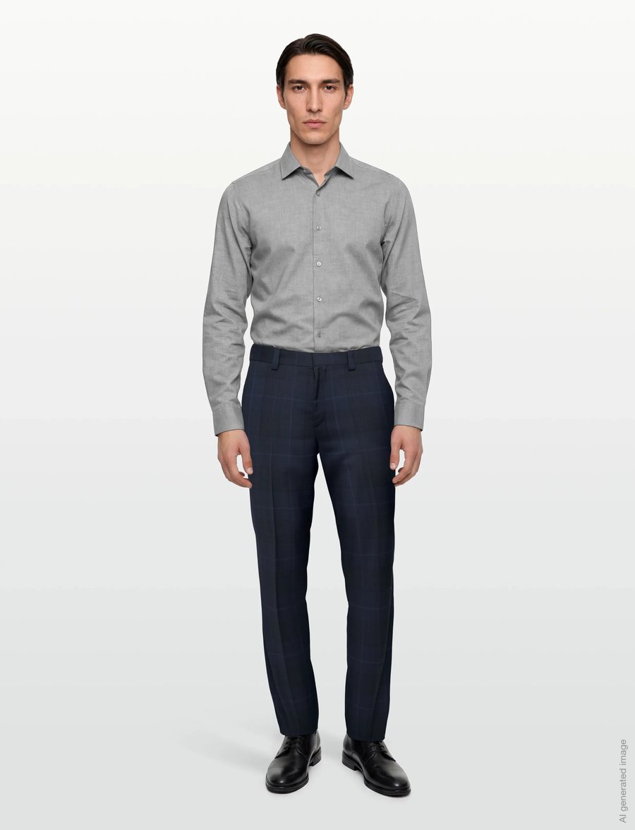 HUGO - Hogan263X - habitbukser - dark blue - 0