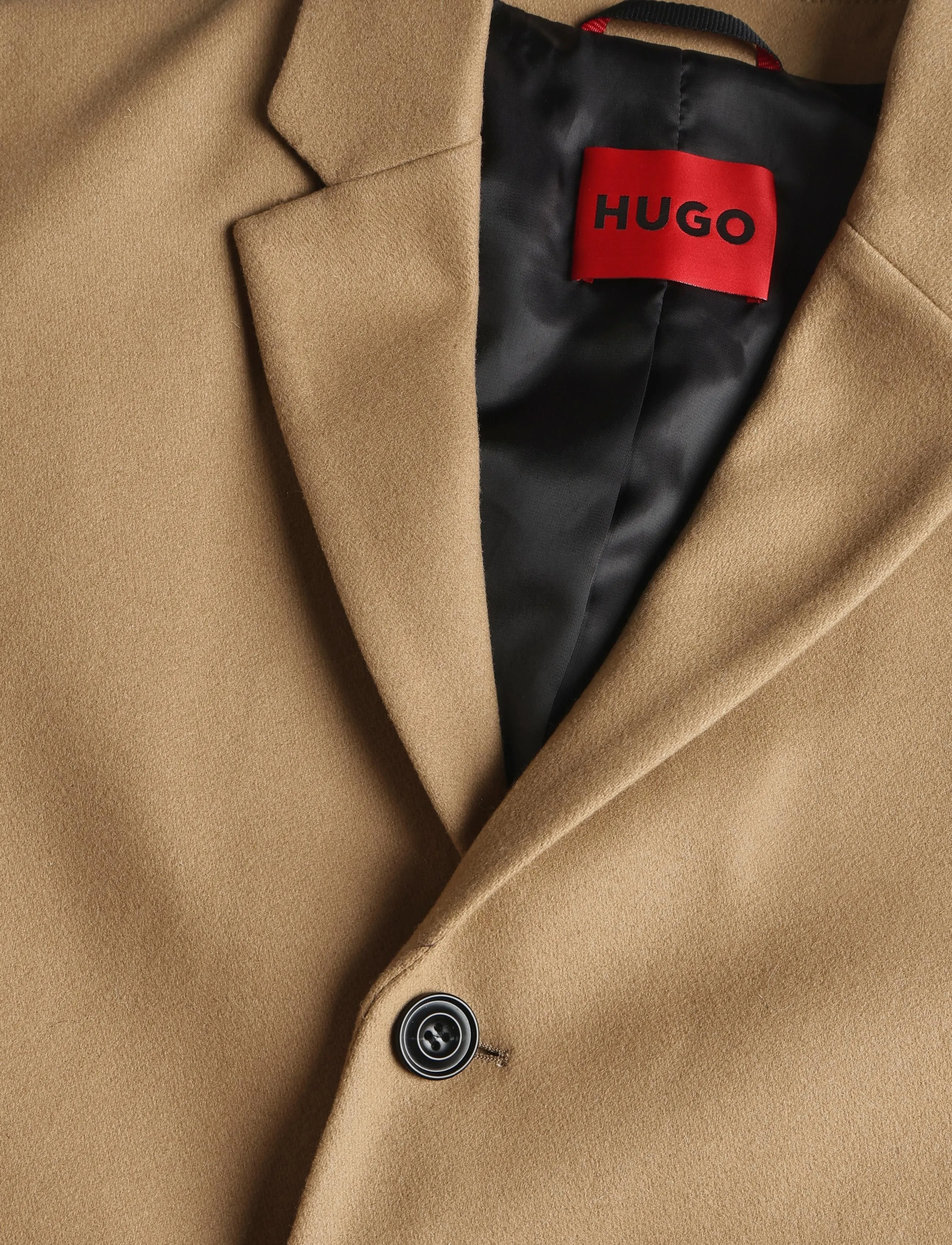 HUGO - Migor2641 - wollmäntel - medium beige - 2