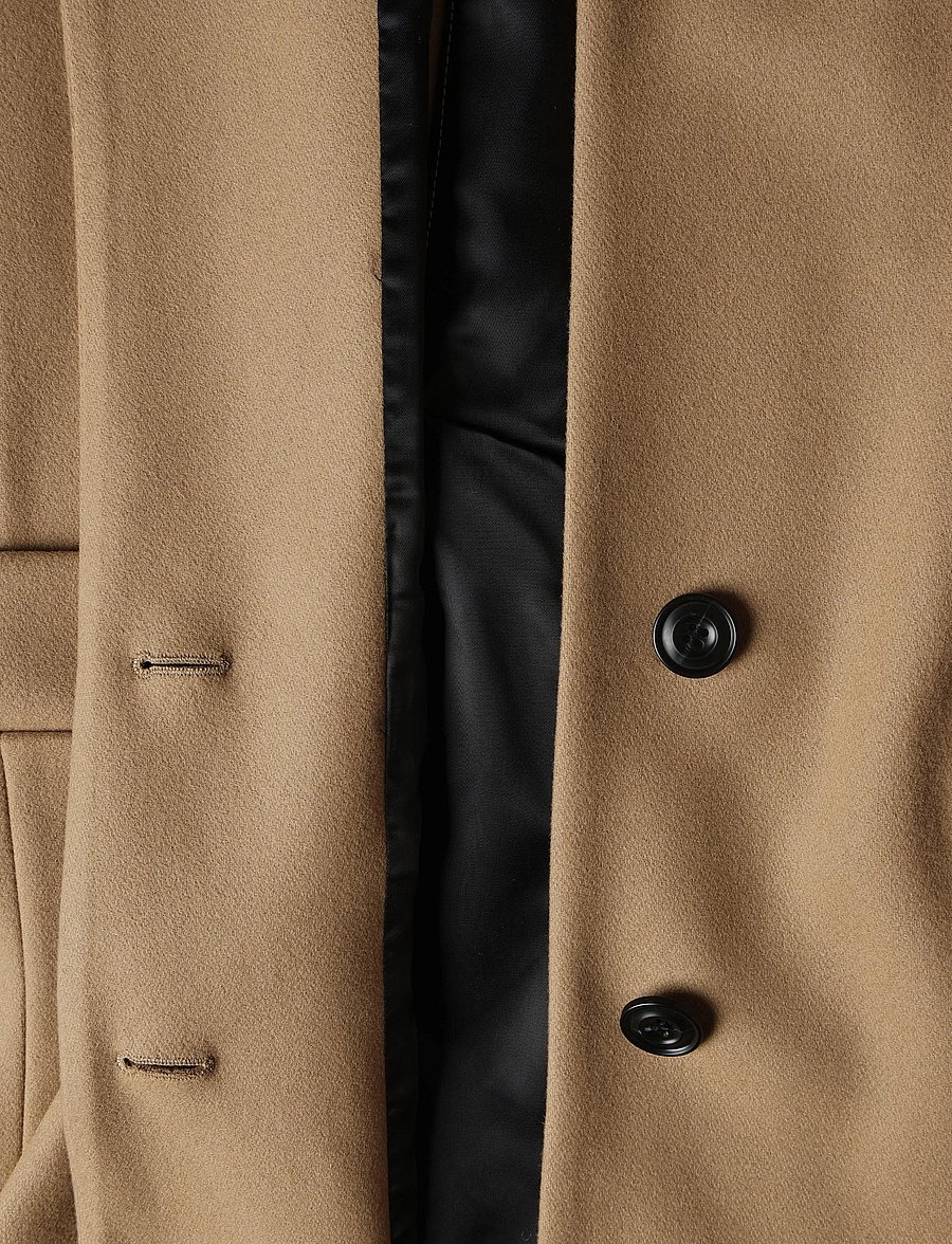HUGO - Migor2641 - wool coats - medium beige - 4