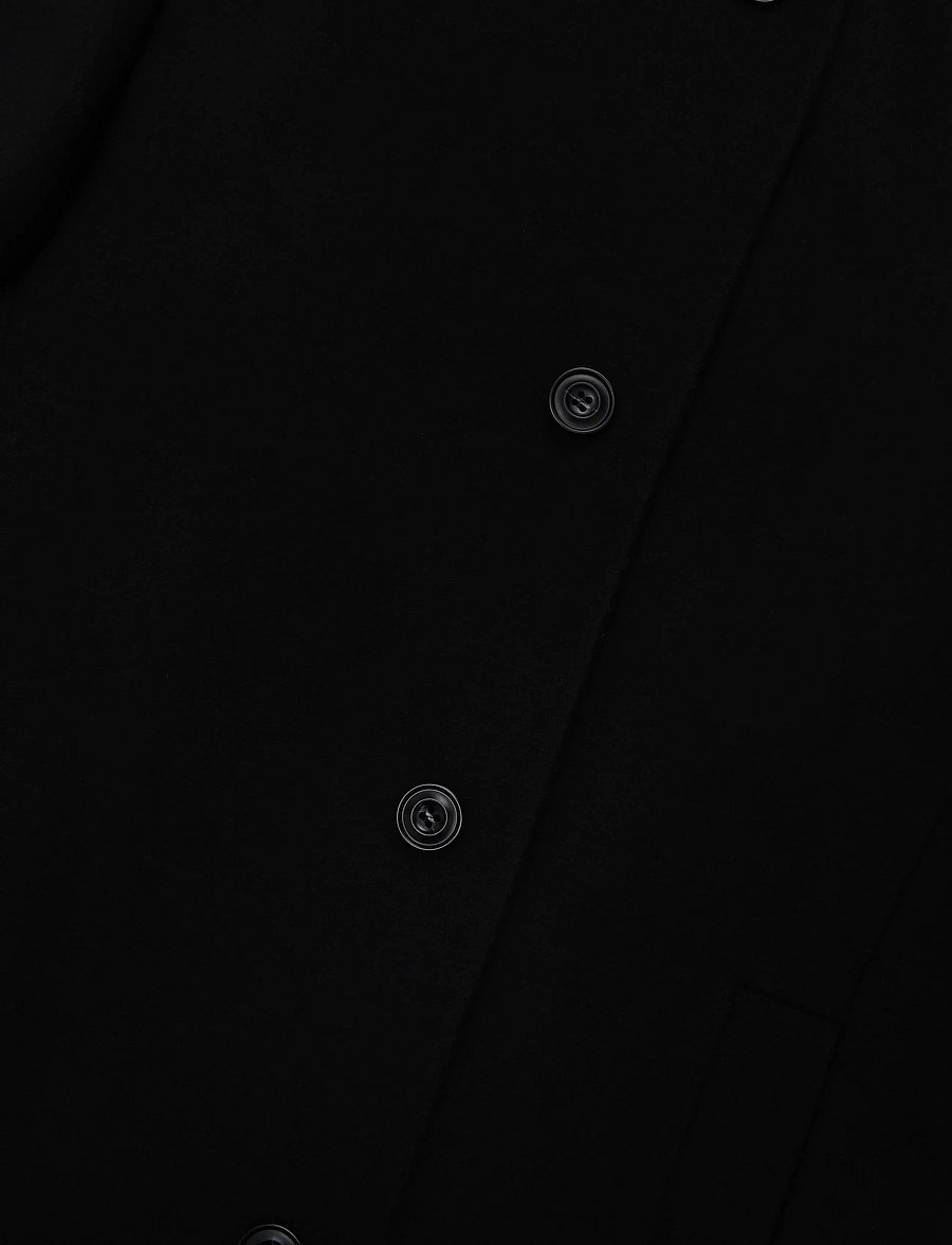 HUGO - Mintrax2641 - wool coats - black - 3