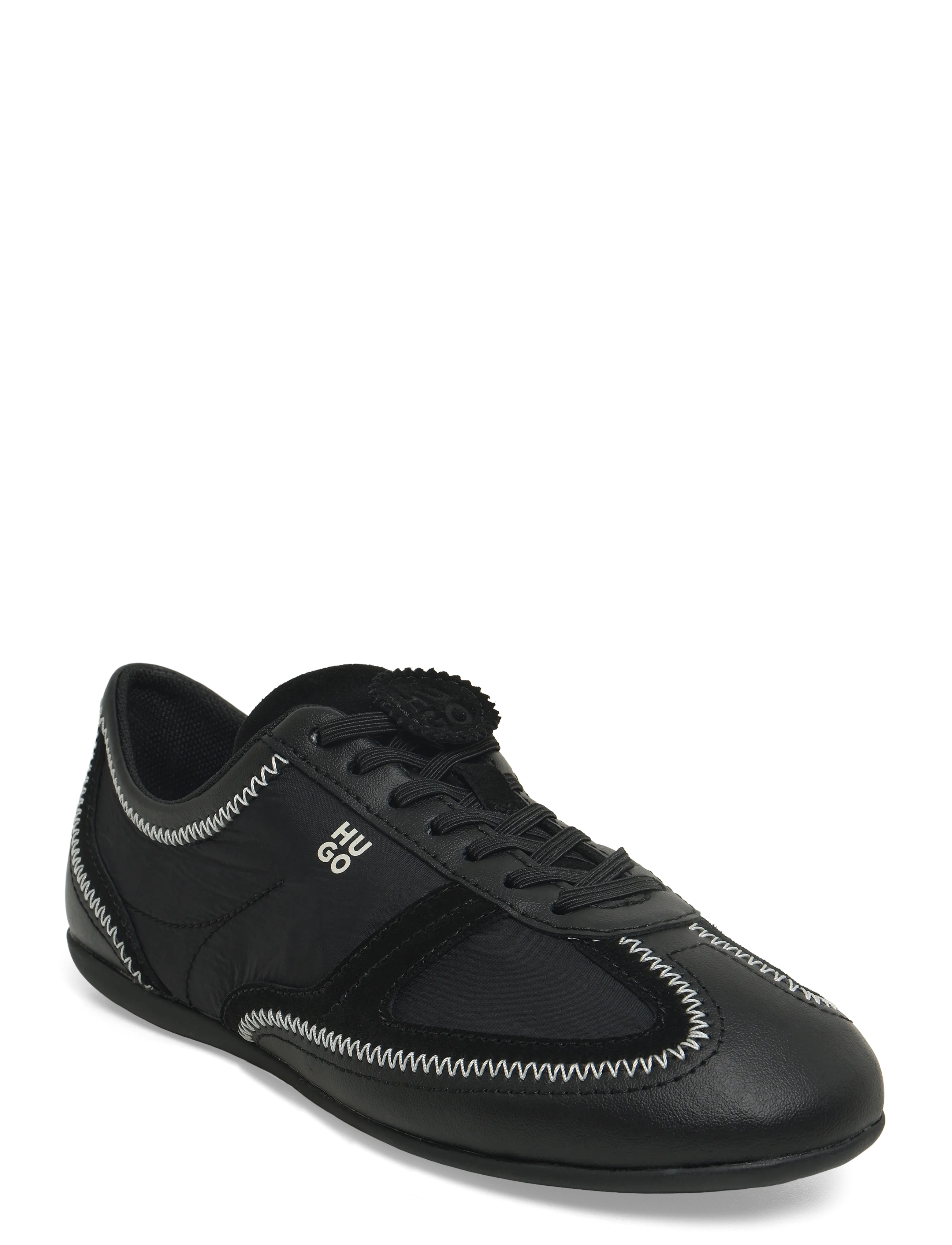 HUGO Mystie_Lowp_nyaltel - Sko - BLACK / black