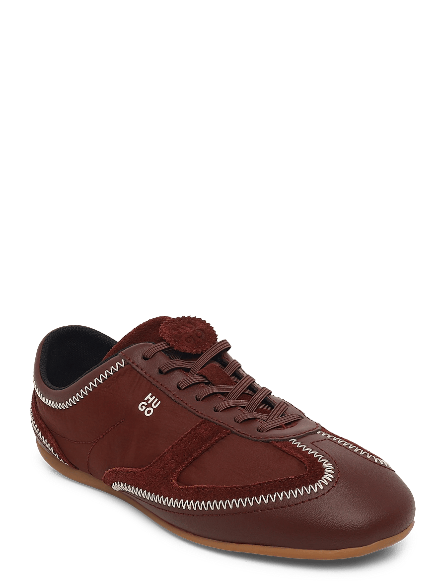 HUGO - Mystie_Lowp_nyaltel - niedrige sneaker - brown overflow - 0