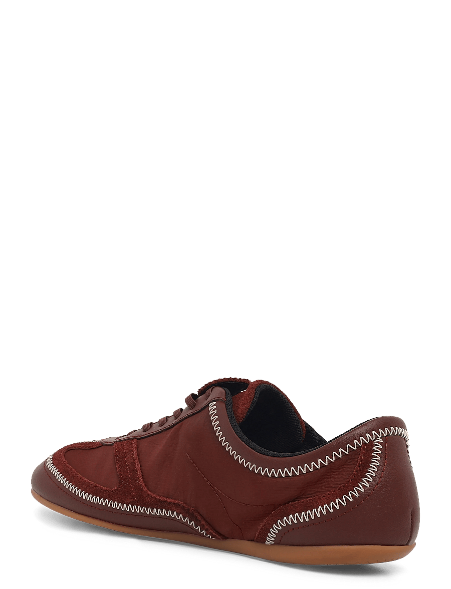 HUGO - Mystie_Lowp_nyaltel - niedrige sneaker - brown overflow - 1