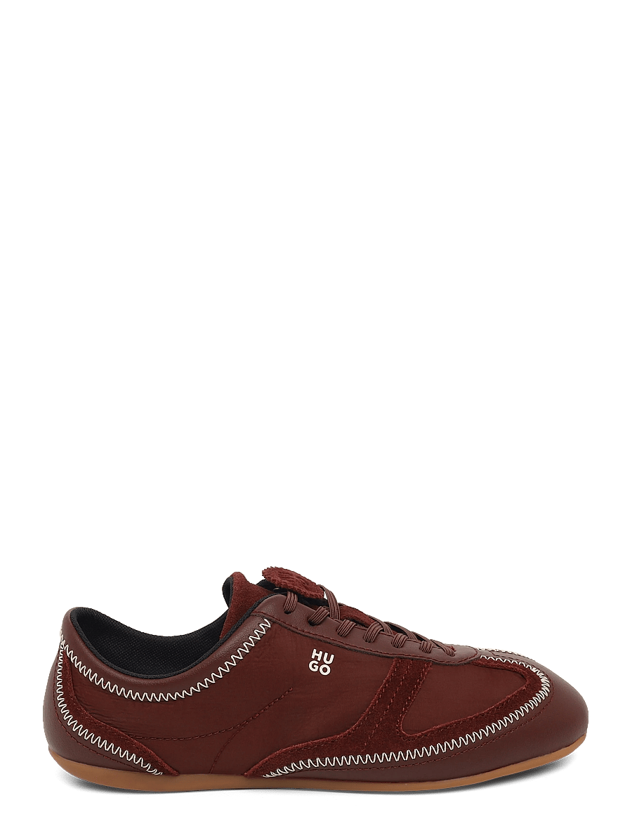 HUGO - Mystie_Lowp_nyaltel - niedrige sneaker - brown overflow - 2
