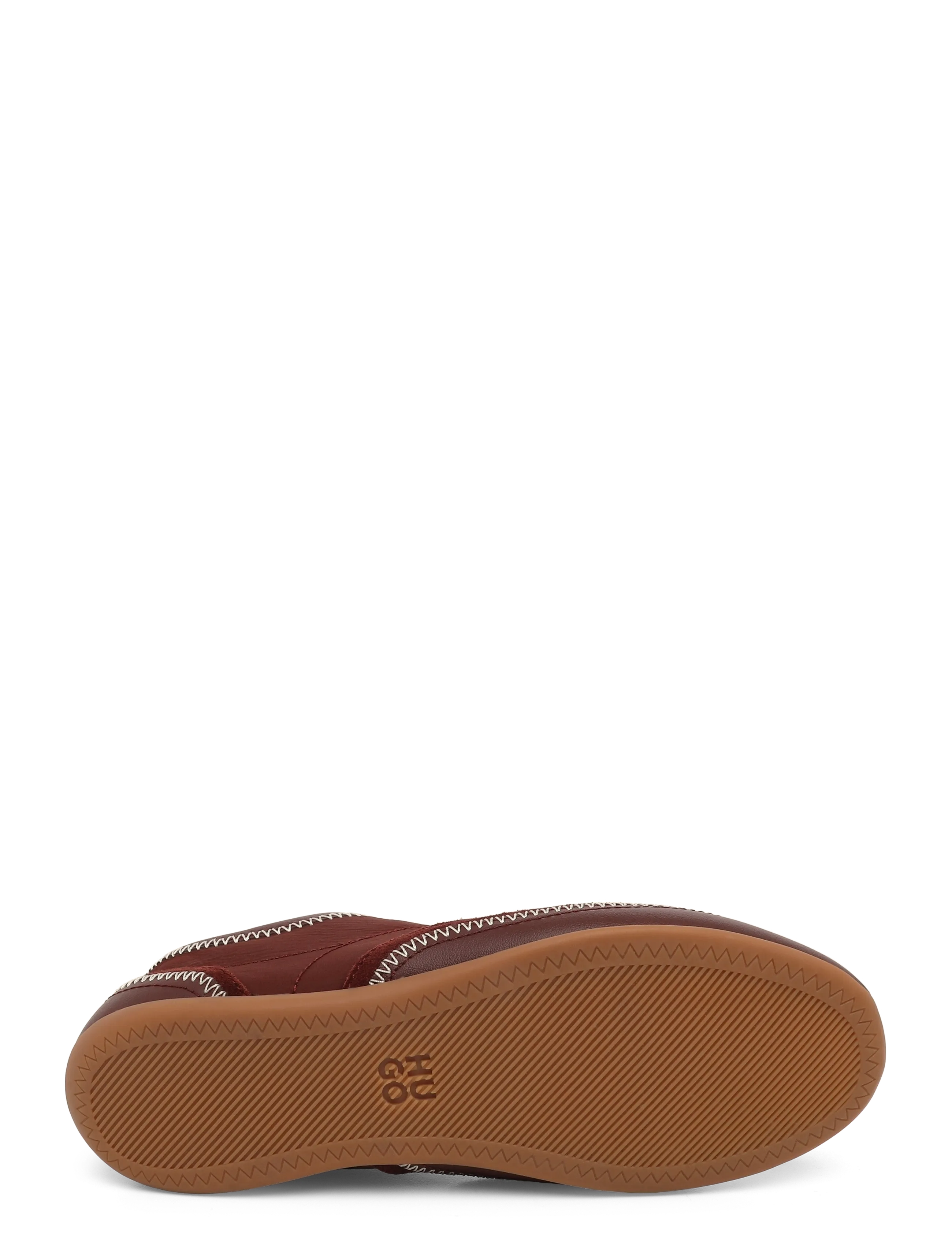 HUGO - Mystie_Lowp_nyaltel - niedrige sneaker - brown overflow - 4