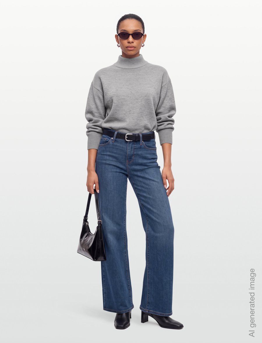 HUGO - Sorellenio - rollkragenpullover - open grey - 0