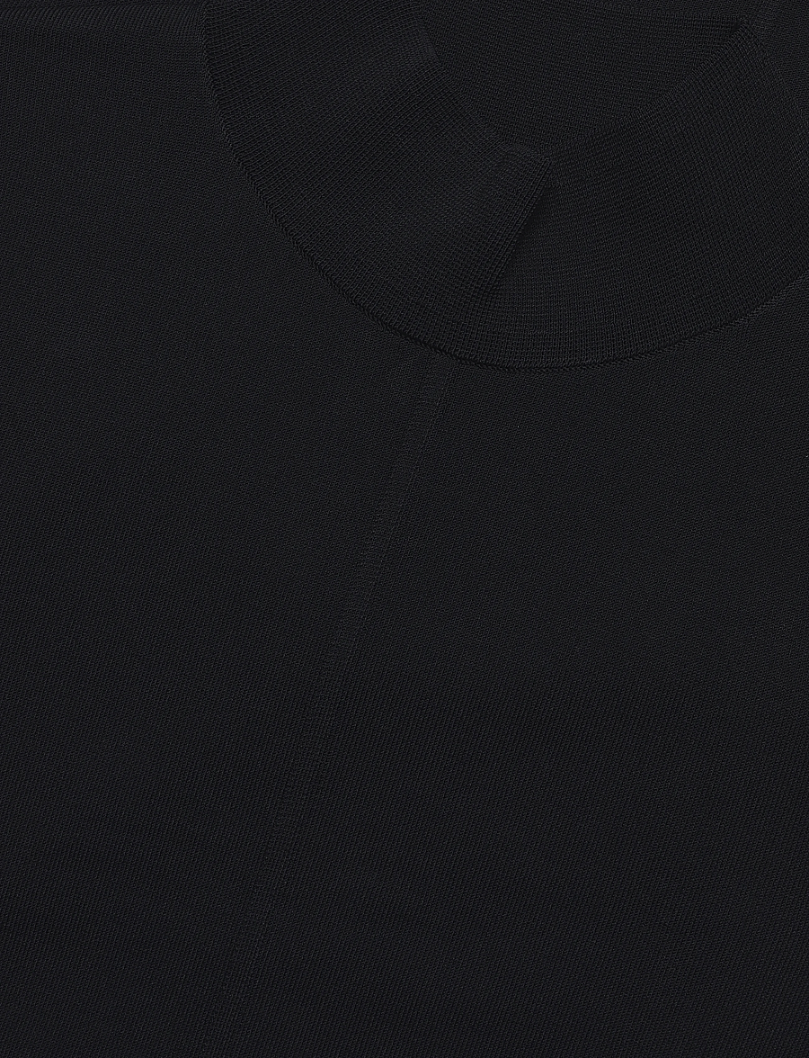 HUGO - Santeny - stickade klänningar - black - 2