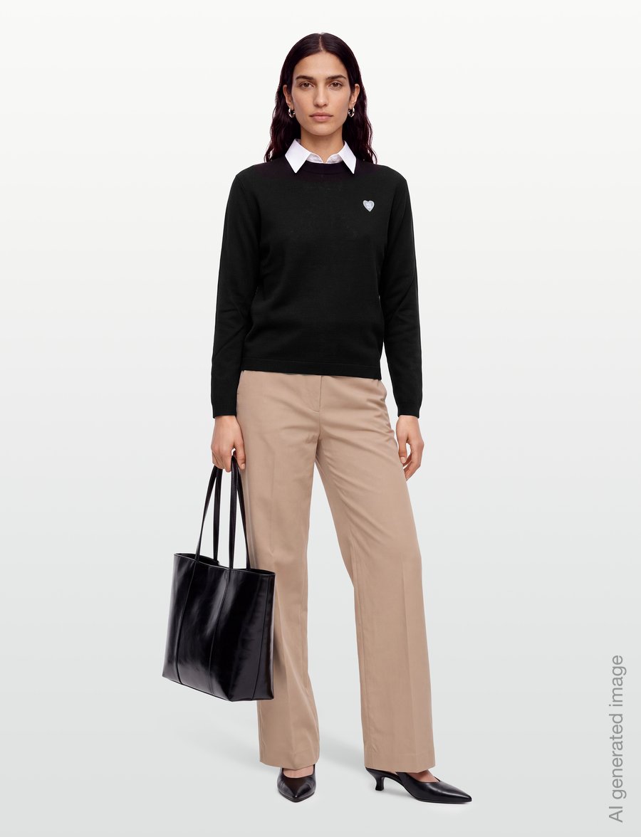 HUGO - Sessiria - pullover - black - 0