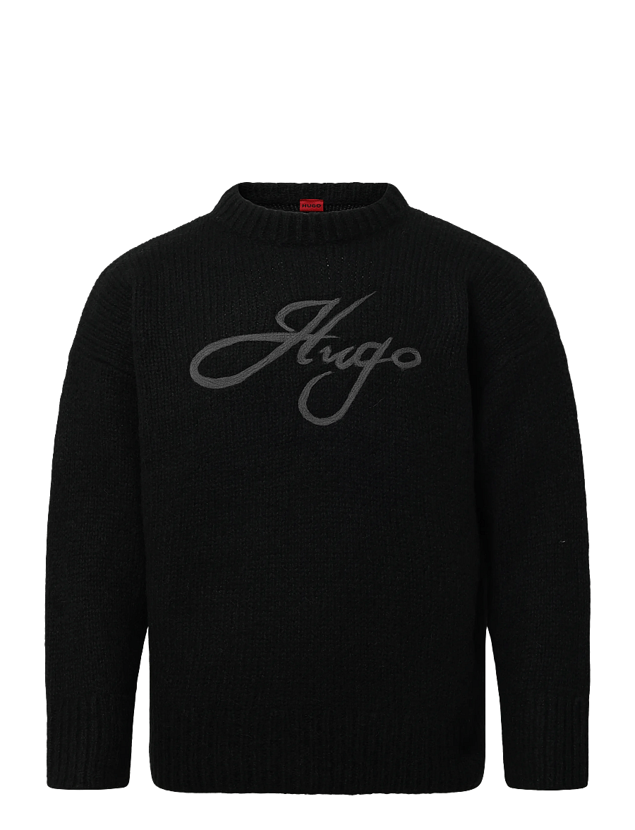 HUGO - Sloguinny - stickade tröjor - black - 0