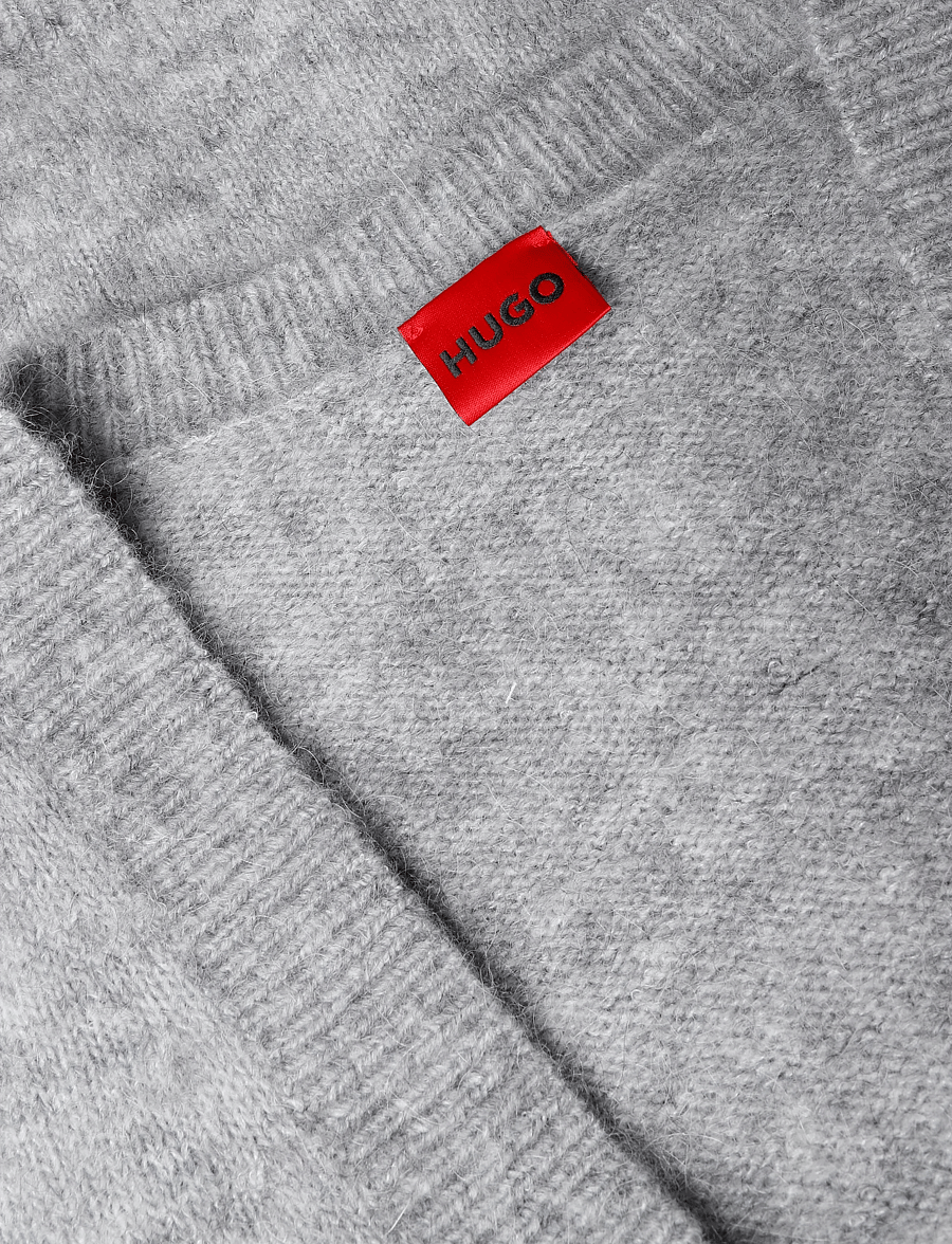 HUGO - Sirala - cardigans - open grey - 2