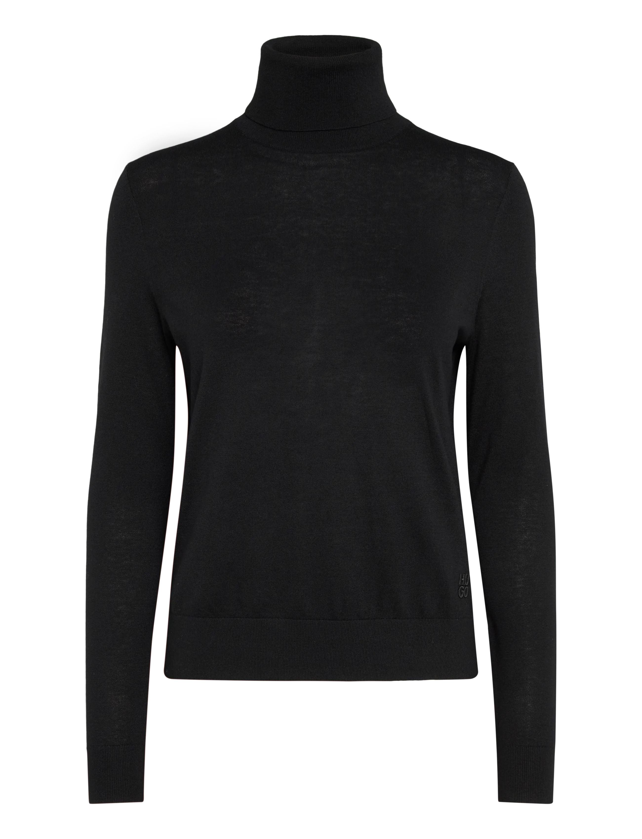 HUGO Sedennina - Strickmode - BLACK / black