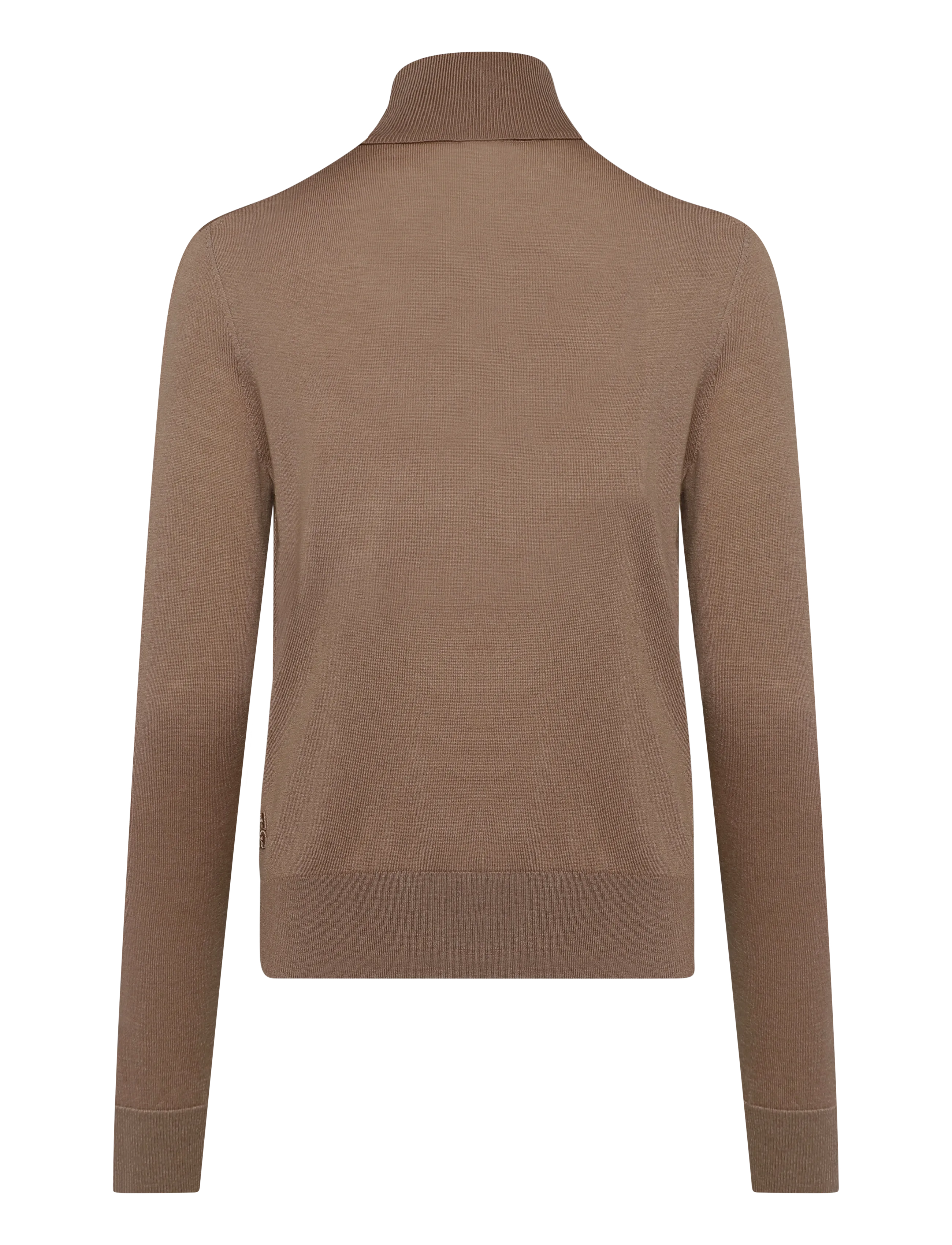 HUGO - Sedennina - rollkragenpullover - brown overflow - 1