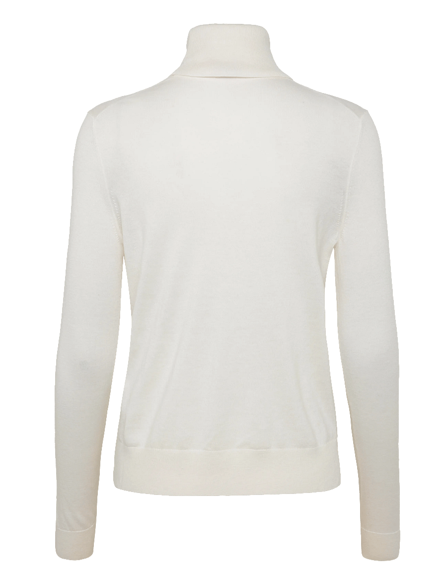 HUGO - Sedennina - rollkragenpullover - open white - 1