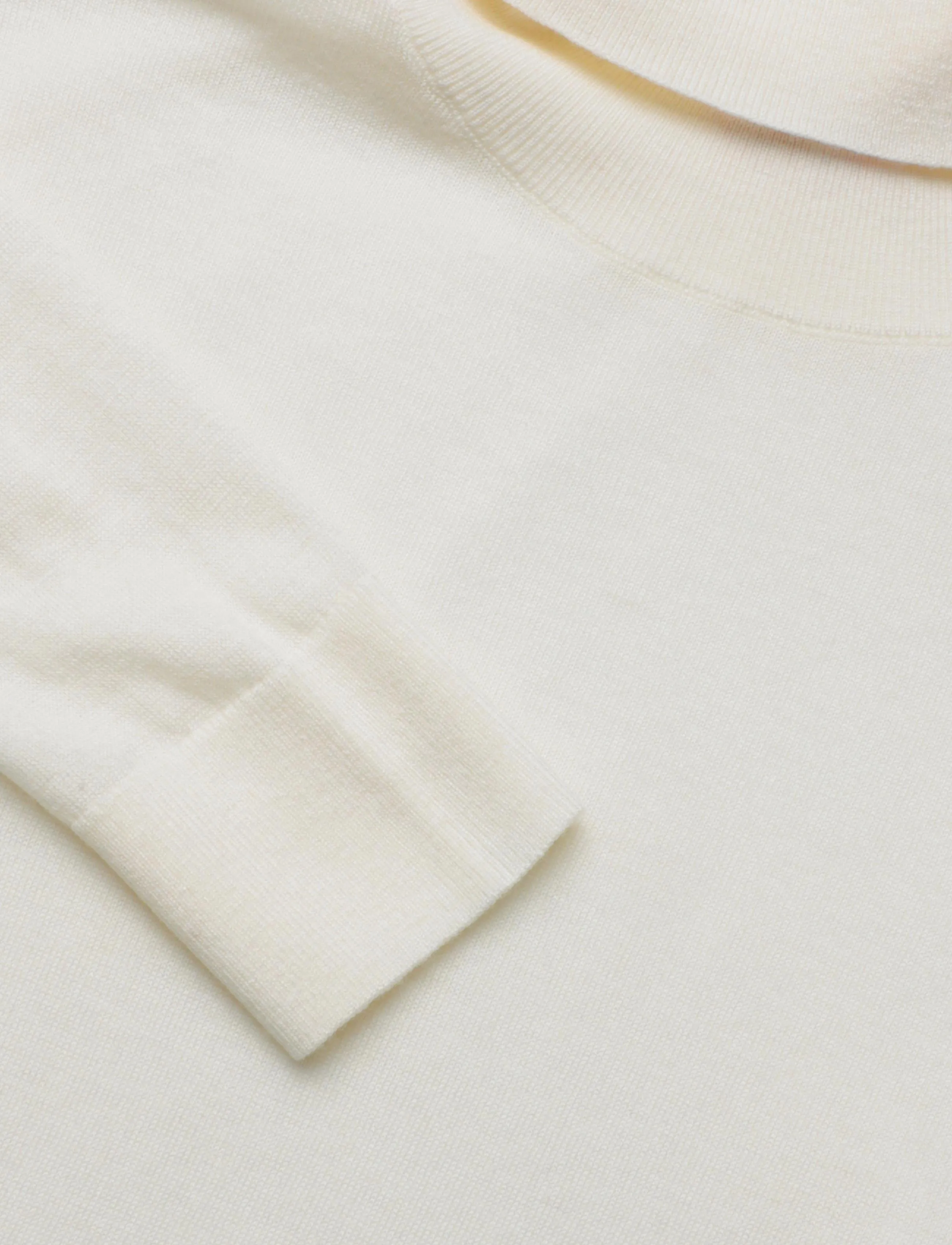 HUGO - Sedennina - rollkragenpullover - open white - 2