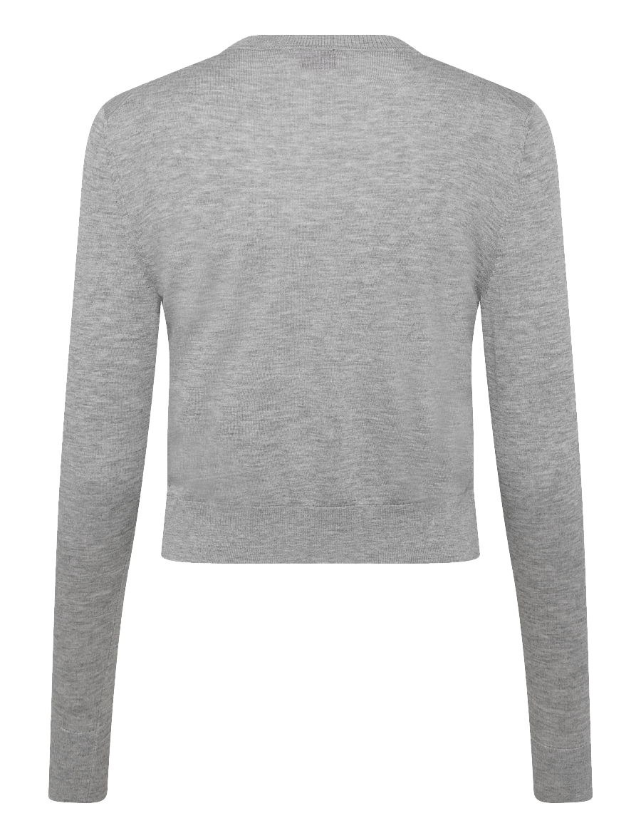 HUGO - Sfabro - cardigans - open grey - 1
